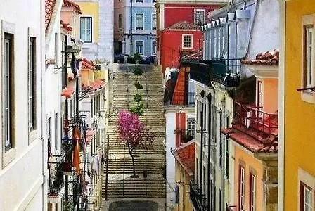 Lägenhet Stylish Duplex In City Center Lisboa
